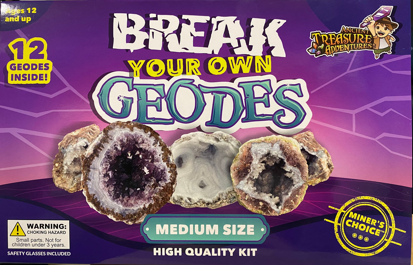 Break Your Own Geodes Playset