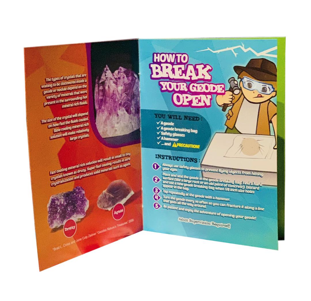 Break Your Own Geodes Kit 12 Whole Medium Size Geodes Miners Choice! Large Size